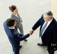Business deal handshake 2