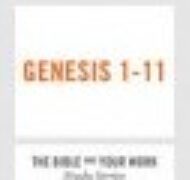 Genesis 1 11 bible studycover