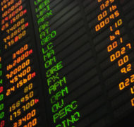 Philippine stock market board