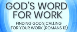 Gods word for work calling website