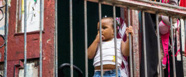 Kid on balcony