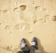 Feet on beach 300x199