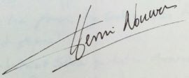Henri Nouwen autograph