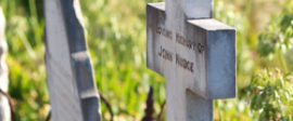 Grave post