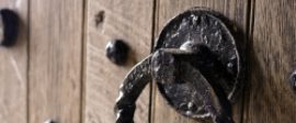 Knocker post