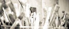 Paintbrush post